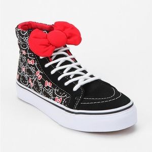 Hello Kitty x Vans Sk8 Hi Slim (black / true white)
